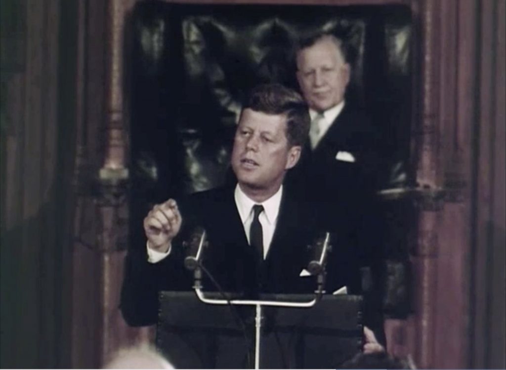 JFK’s Epic Speech to Parliament— An Enduring Moment in Time Policy
