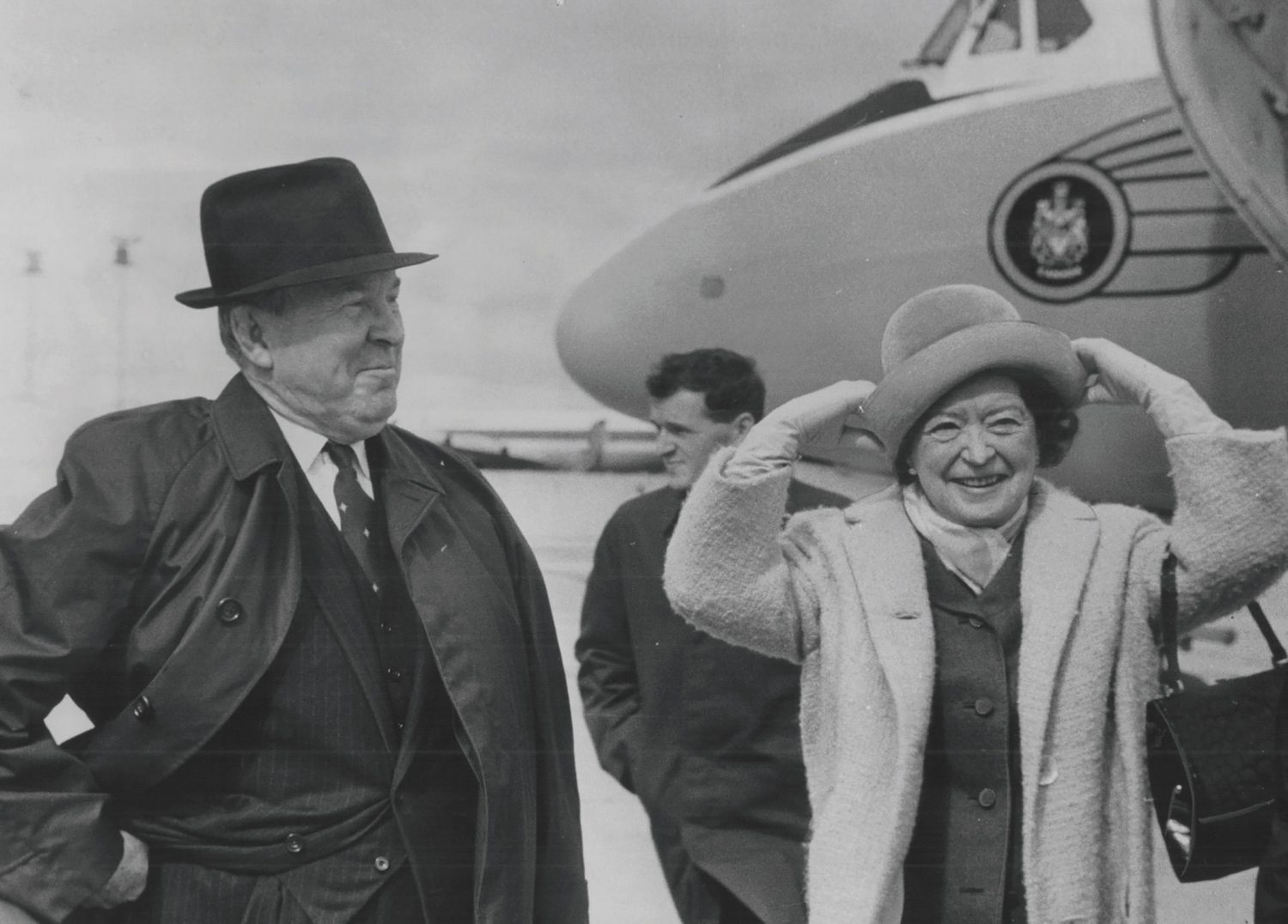 Lester B. Pearson with his wife, Maryon